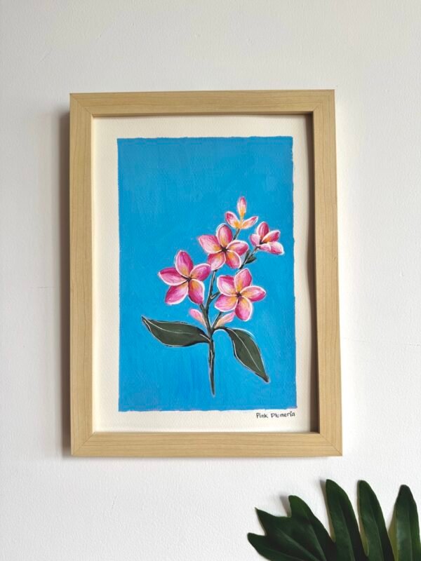 Pink Plumeria - Day 14