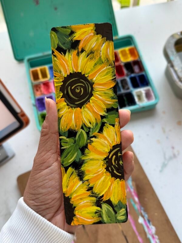 IMG_0074 Large Sunflower Bookmarks