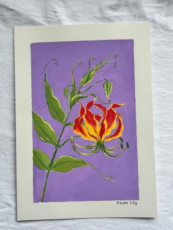 Flame Lily  - Day 29